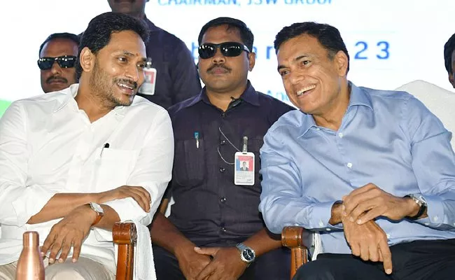 Jsw Chairman Sajjan Jindal Superb Words On Cm Ys Jagan - Sakshi