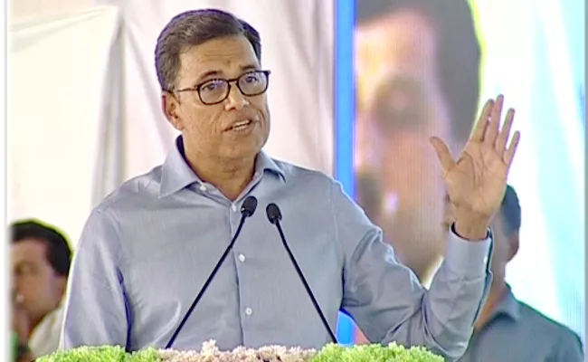 Jsw Chairman Sajjan Jindal Praised Cm Jagan - Sakshi