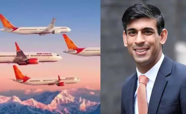 Air India Deal Will Be Landmark Rishi Sunak - Sakshi