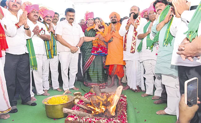 Minister Talasani Srinivas Yadav At Sant Sevalal Jayanti Celebration - Sakshi