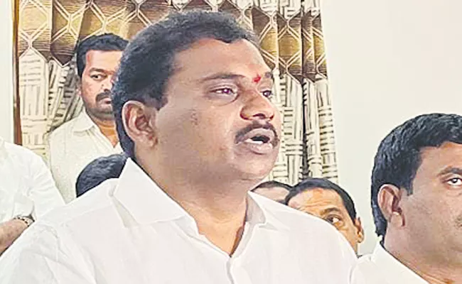 Jaggampeta MLA Fires On Chandrababu - Sakshi