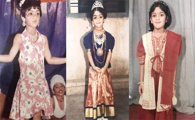 This Actress Childwood Pics Goes Viral In Social Media After Sir Release - Sakshi