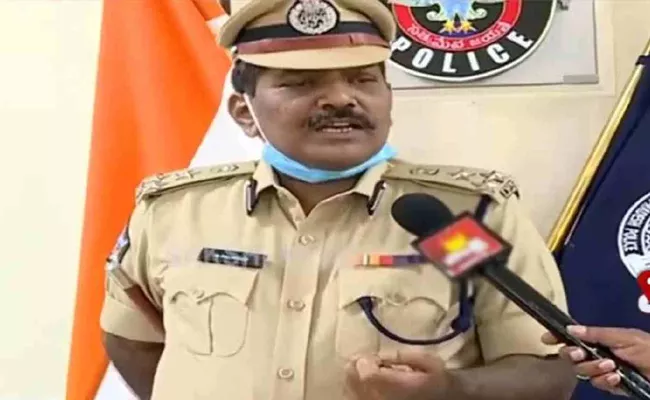 IG Palaraju Explanation On TDP Over Action In Anaparthi Incident - Sakshi