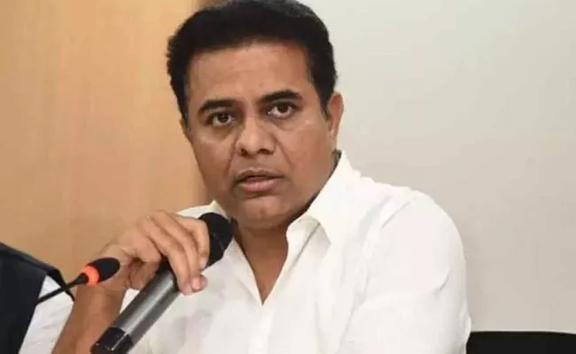 KTR Political Counter On Central Government - Sakshi