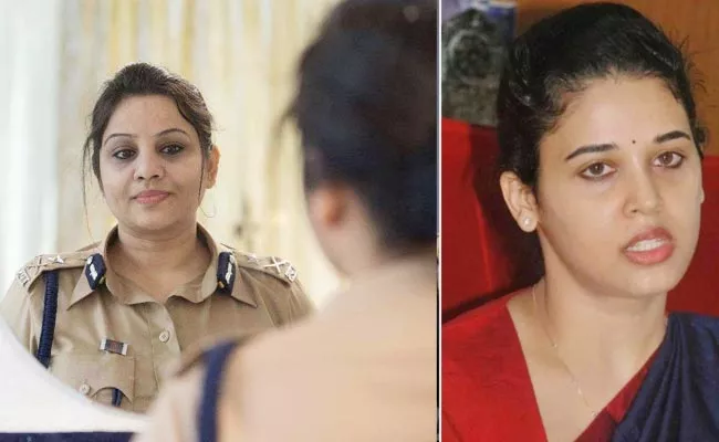 Karnataka govt transfers D Roopa Rohini Sindhuri without posting - Sakshi