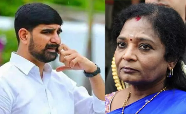 Kaushik Reddy apologizes to Governor Tamilisai - Sakshi