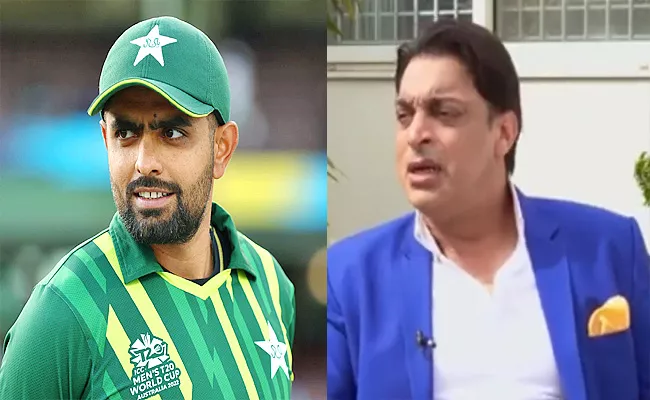 Shoaib Akhtar Bizarre-Jibe At Babar Azam He Cannot Speak English Much - Sakshi