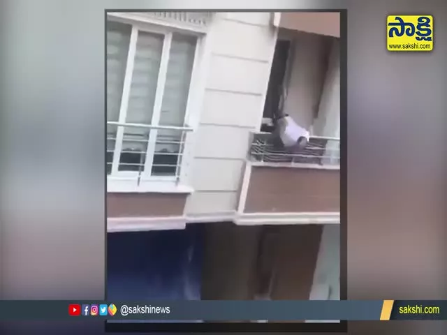 A Man Fell From Balcony Video Goes Viral