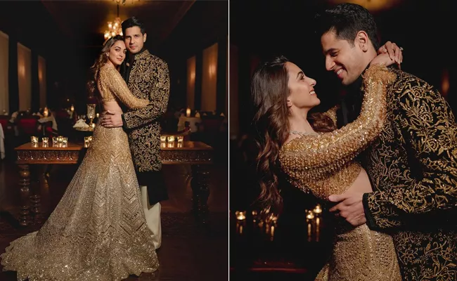 Kiara Advani, Sidharth Malhotra Share Unseen Pics From Sangeet Night - Sakshi