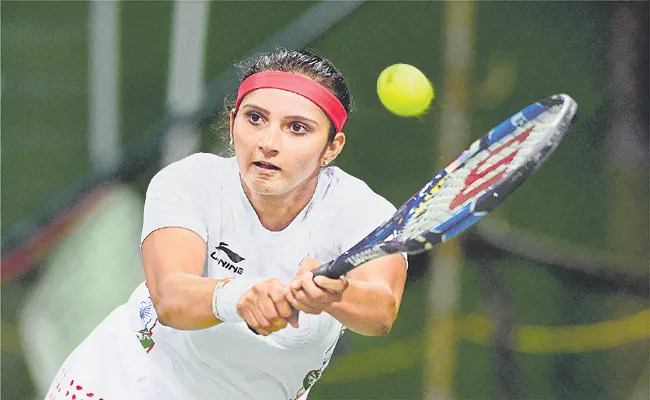 Sania Mirza Retirement From All International Tennis Format - Sakshi