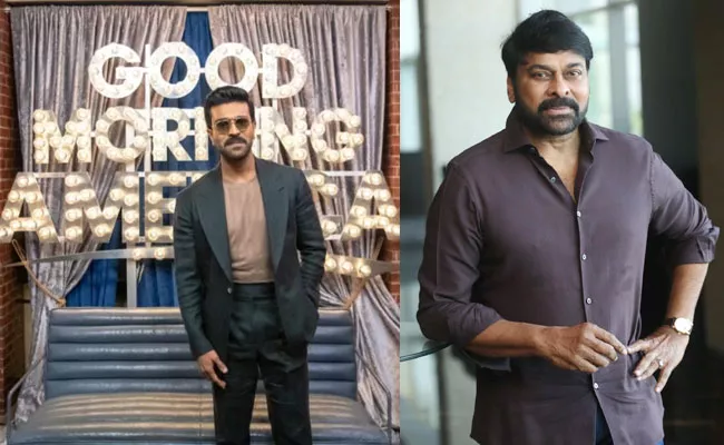 Chiranjeevi Tweet About Ram Charan in Good Morning America Show - Sakshi