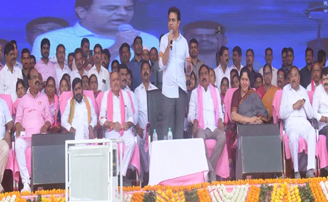 Bitter Experience FOR MLC Madhusudhana Chary In KTR Visit Warangal - Sakshi