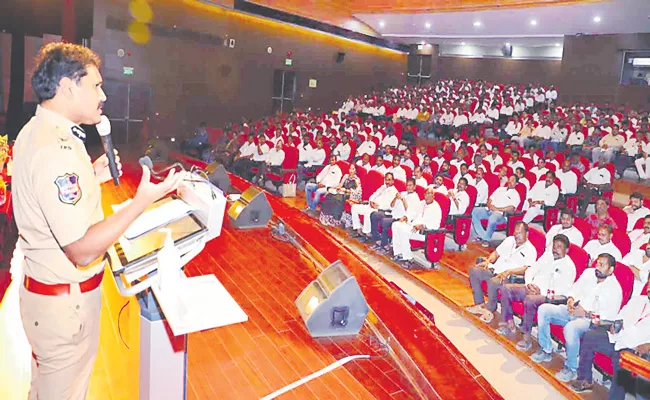 Cyberabad Police Conducted Project Safe Stay Session With Hostel Owners in Cyberabad - Sakshi