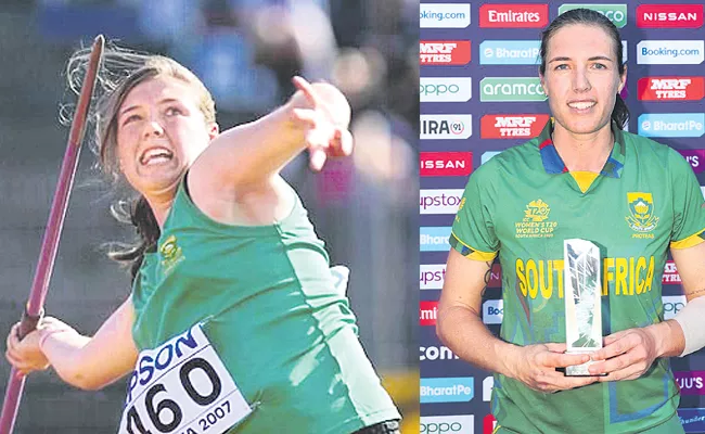 Tazmin Brits was a Javelin thrower - Sakshi