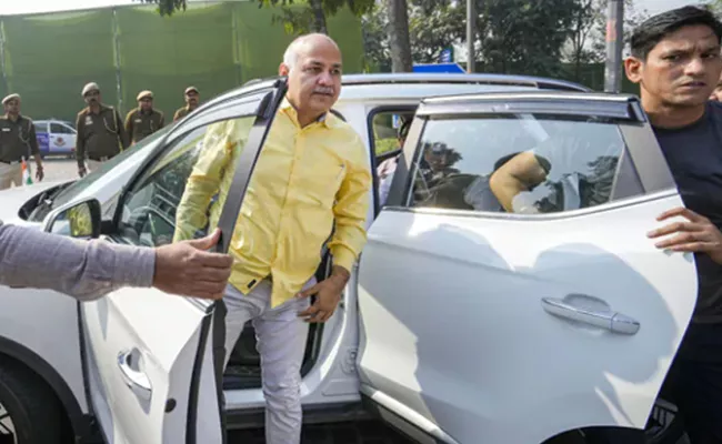 Delhi Liquor Scam: AAP Manish Sisodia At CBI Office Updates - Sakshi