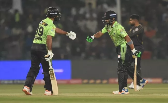 PSL 2023: Fakhar Zaman Blasting 50, Shaheen Afridi Fifer Helps Lahore Qalandars Win Over Peshawar Zalmi - Sakshi