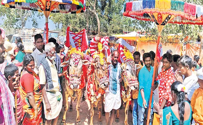 Devareddu tradition has been rooted since past in Annamaya district - Sakshi