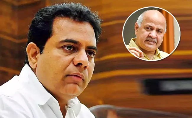 Minister KTR Comments On Sisodias Arrest - Sakshi