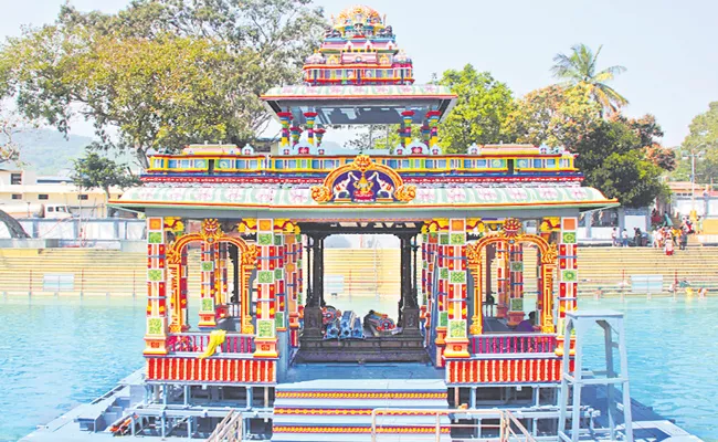 Srivari Salakatla Teppotsavams in March 2023 - Sakshi