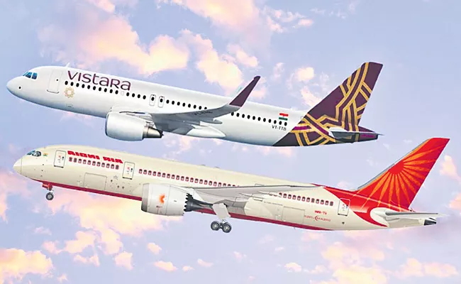 Full-service carrier to be known as Air India post Vistara merger - Sakshi