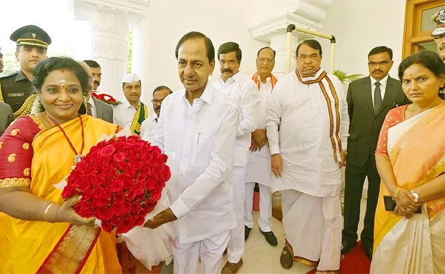 1st Day Of Telangana Budget Session Highlights Governor Tamilisai KCR - Sakshi