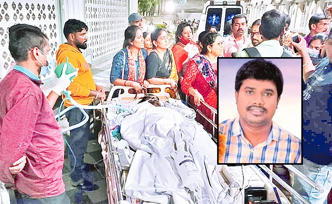 Tagore Scene Repeat Doctors Treatment To Died Patient At  LB Nagar Hospital - Sakshi