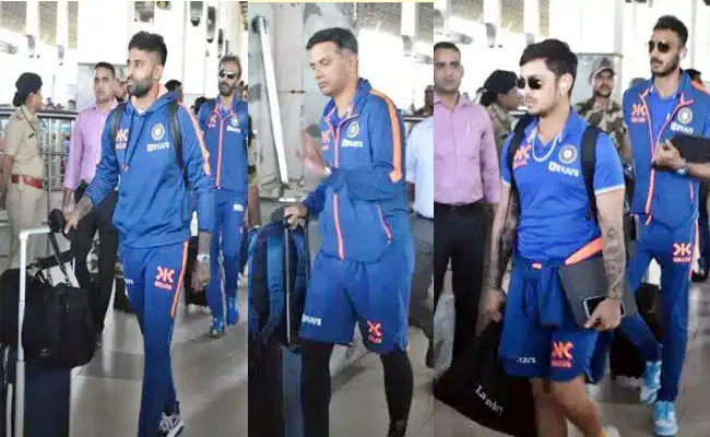 Team India Arrives Nagpur Preparation Ahead 1st Test Vs Australia Viral - Sakshi