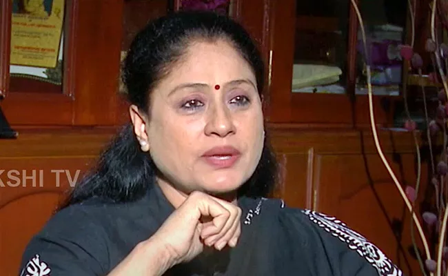 BJP Leader Vijayashanti With Sakshi On 25 Years Of Political Career