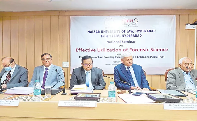 Former CJI Justice UU Lalit Speech In Nalsar University Conference - Sakshi