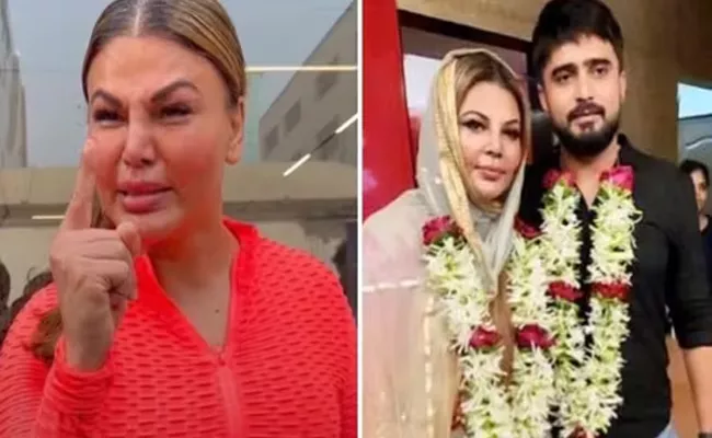 Rakhi Sawant and Adil Khan Durrani refute reports of having a miscarriage - Sakshi