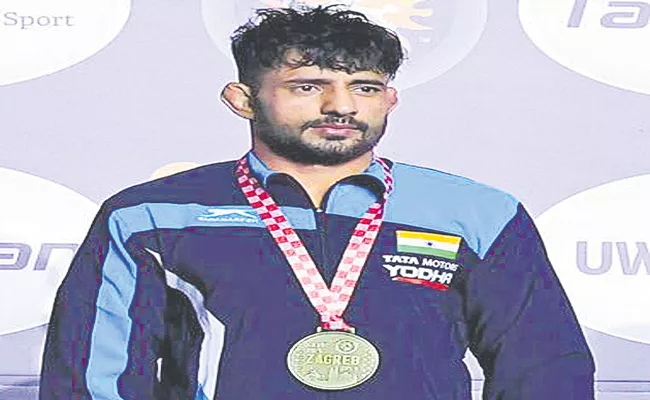 Zagreb Open 2023 wrestling: Ashu wins bronze medal - Sakshi