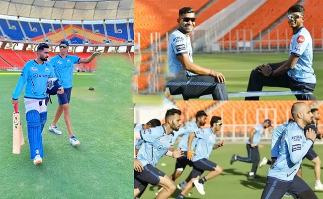 IPL 2023: Defending champions Gujarat TITANS start TRAINING - Sakshi