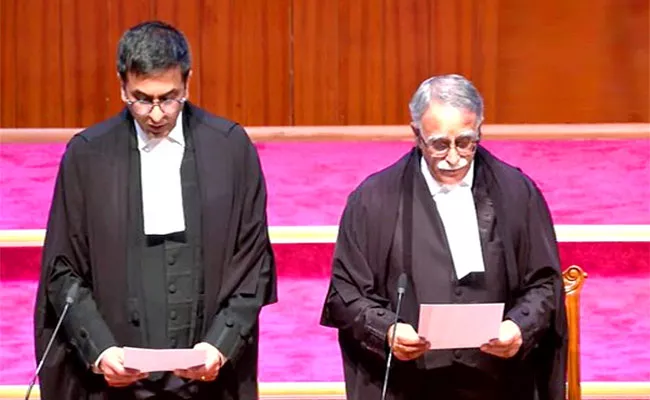 Five New SC Judges Take Oath Today - Sakshi