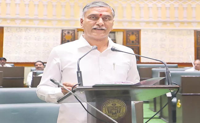 TS Developing Despite Centre Hurdles: Minister Harish Rao - Sakshi