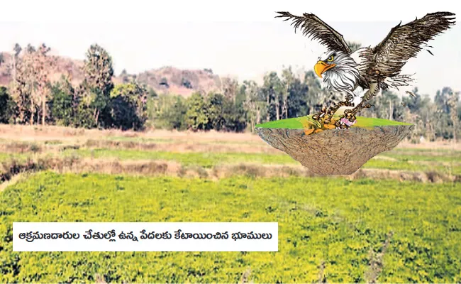 Another Land Grab Come To Light In Tekkali Constituency - Sakshi