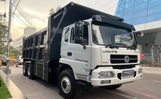 Olectra Launches India First Electric Truck - Sakshi