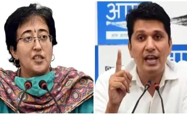 MLAs Saurabh Bhardwaj And Atishi To Be Elevated As AAP Ministers - Sakshi