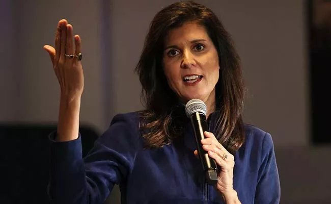 Nikki Haley Said America Wot Be The Worlds ATM - Sakshi