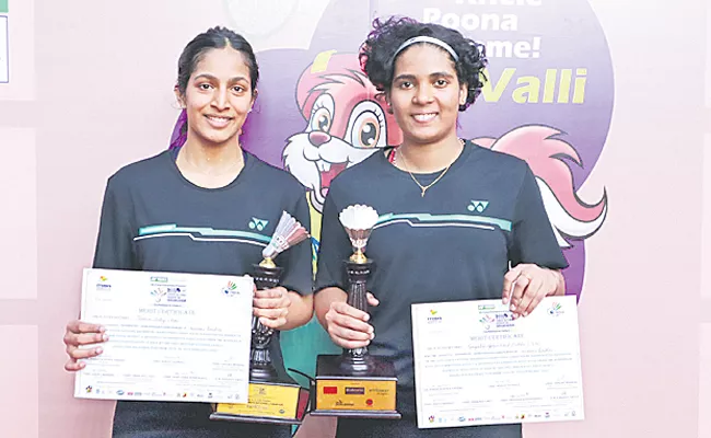 Title to Pullela Gayatri-Teresa Jolly Jodi  - Sakshi