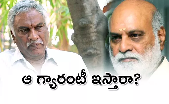 K Raghavendra Rao Fires On Tammareddy Bharadwaja Over Comments On RRR Movie - Sakshi