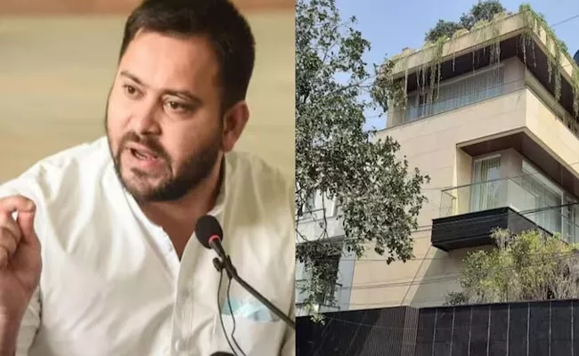 Enforcement Directorate Raids Tejashwi Yadav Delhi Home Land For Jobs Scam Probe - Sakshi