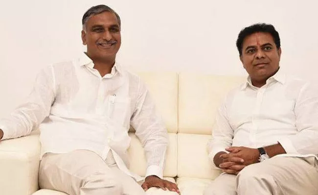 KTR Tweet To Praises Harish Rao Over Government hospitals Develop - Sakshi