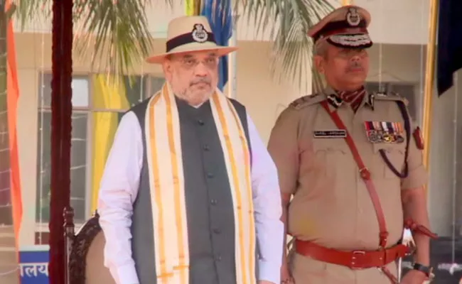 Amit Shah Attends 54th CISF Raising Day In Hyderabad Live Updates - Sakshi