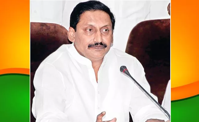 Former AP CM Kiran Kumar Reddy Resigns To Congress - Sakshi