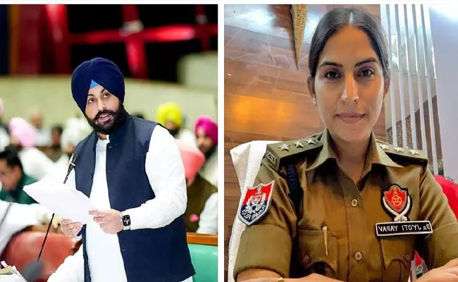 AAP Punjab Minister Harjot Singh Bains To Marry IPS Jyoti Yadav - Sakshi