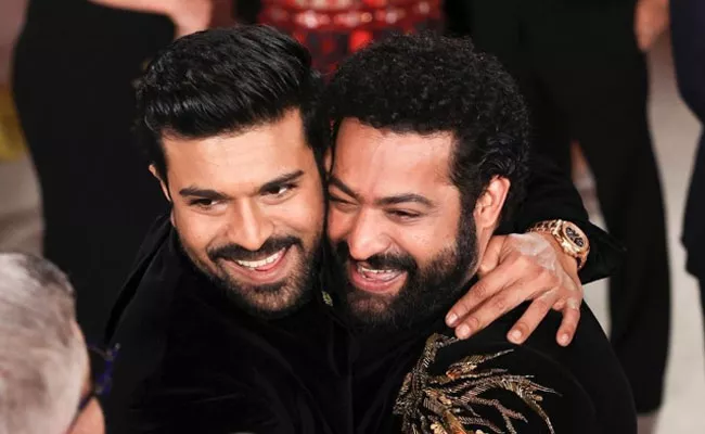 Oscars 2023: Ram Charan, Jr NTR Group Pic at Academy Awards - Sakshi