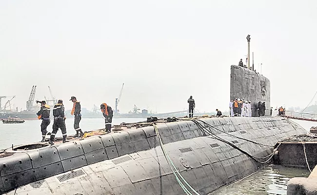 Refit and repairs of Sindhukirti Submarine at Visakha Shipyard - Sakshi