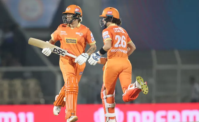 WPL 2023: Gujarat Giants Set 148 Runs Target For Delhi Capitals Women - Sakshi