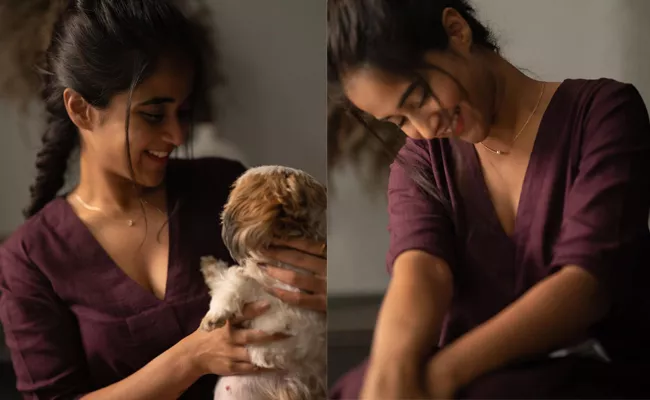 Deepthi Sunaina Fall In love With Learning, Cute Pics Goes Viral - Sakshi