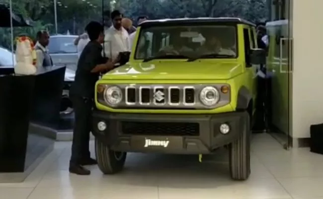 New maruti suzuki jimny display in showroom details - Sakshi